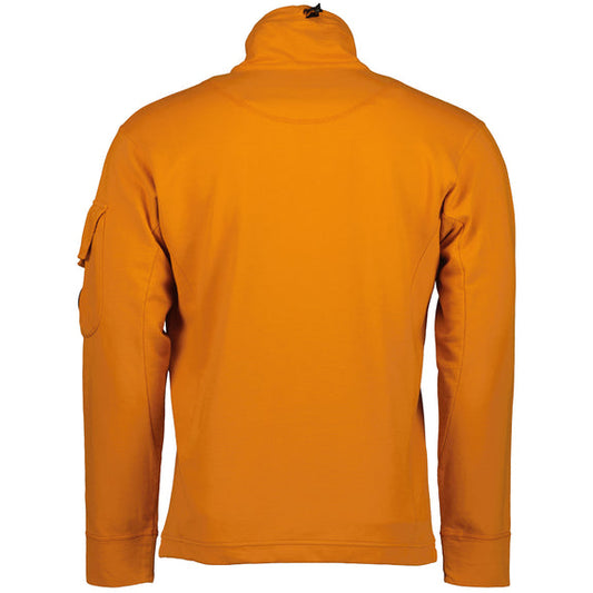 C.P. Company Light Fleece Overhead Hoodie - Desert Sun