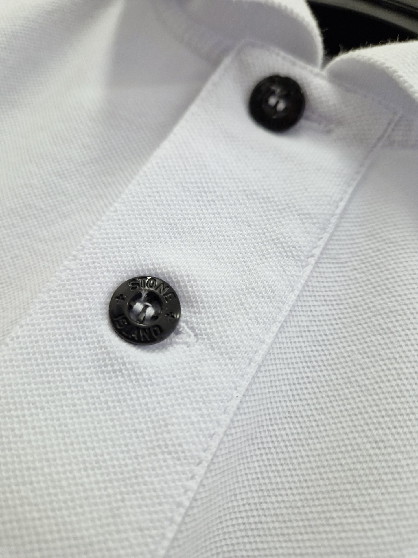 Stone Island Slim Fit Polo Shirt - White