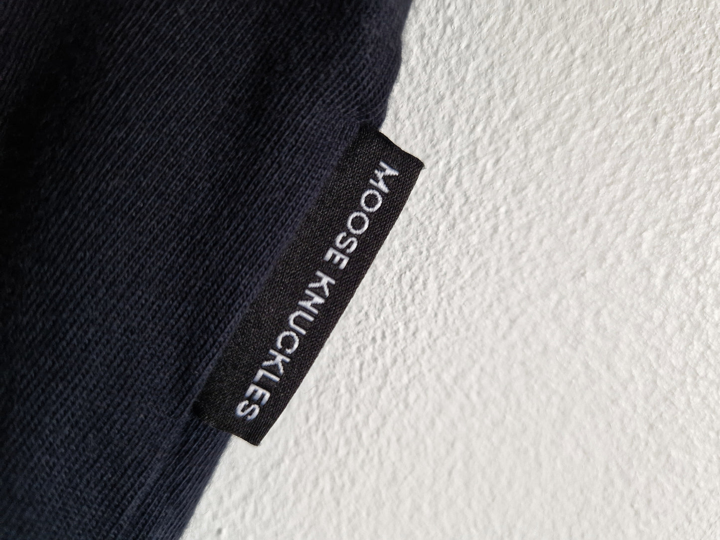 Moose Knuckles Satellite Logo T-Shirt - Navy Blue