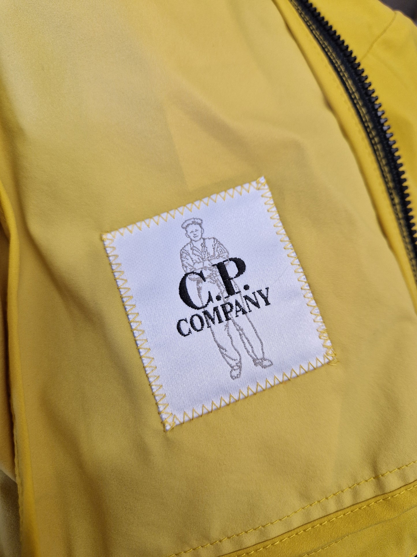 C.P. Company Junior Pro-Tek Hooded Jacket - Golden Nugget