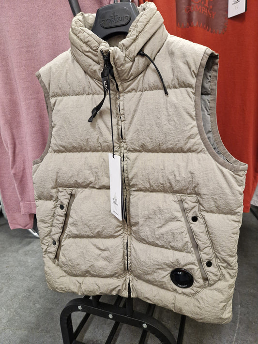 C.P. Company Junior Padded Gilet - Silver Sage