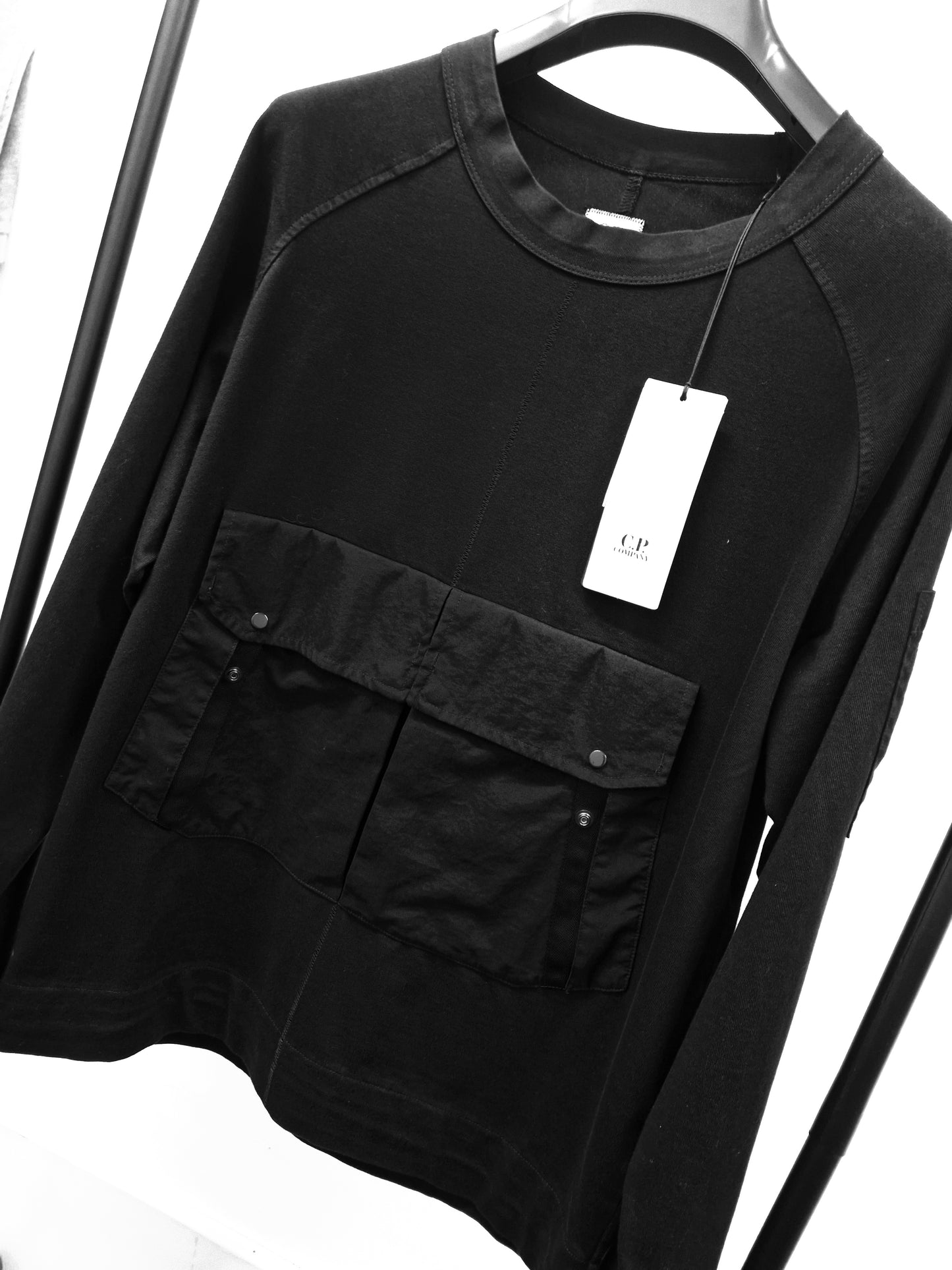 C.P. Company Heavy Jersey Sweatshirt - Black