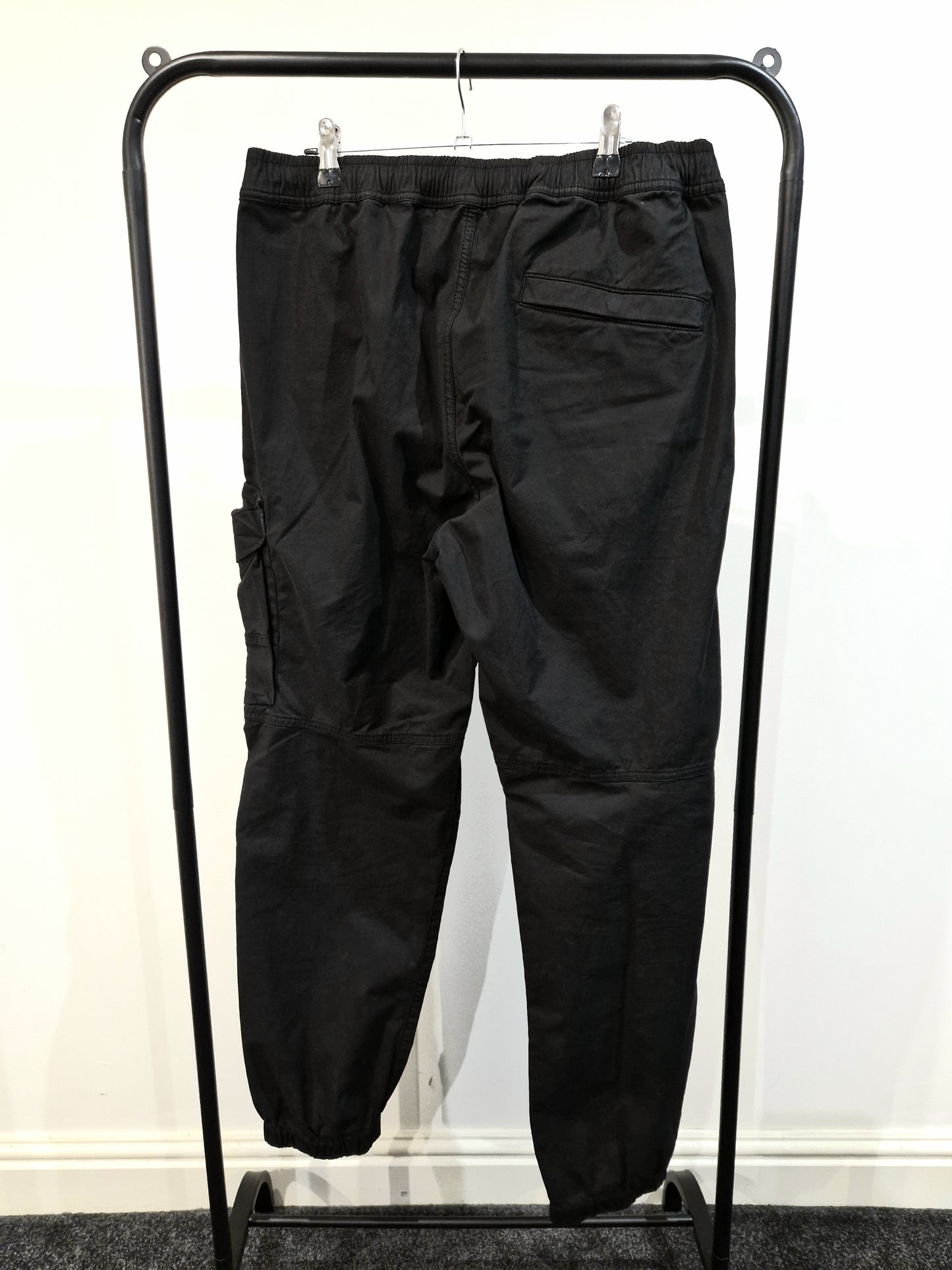 Stone Island RE-T Cargo Pants - Black