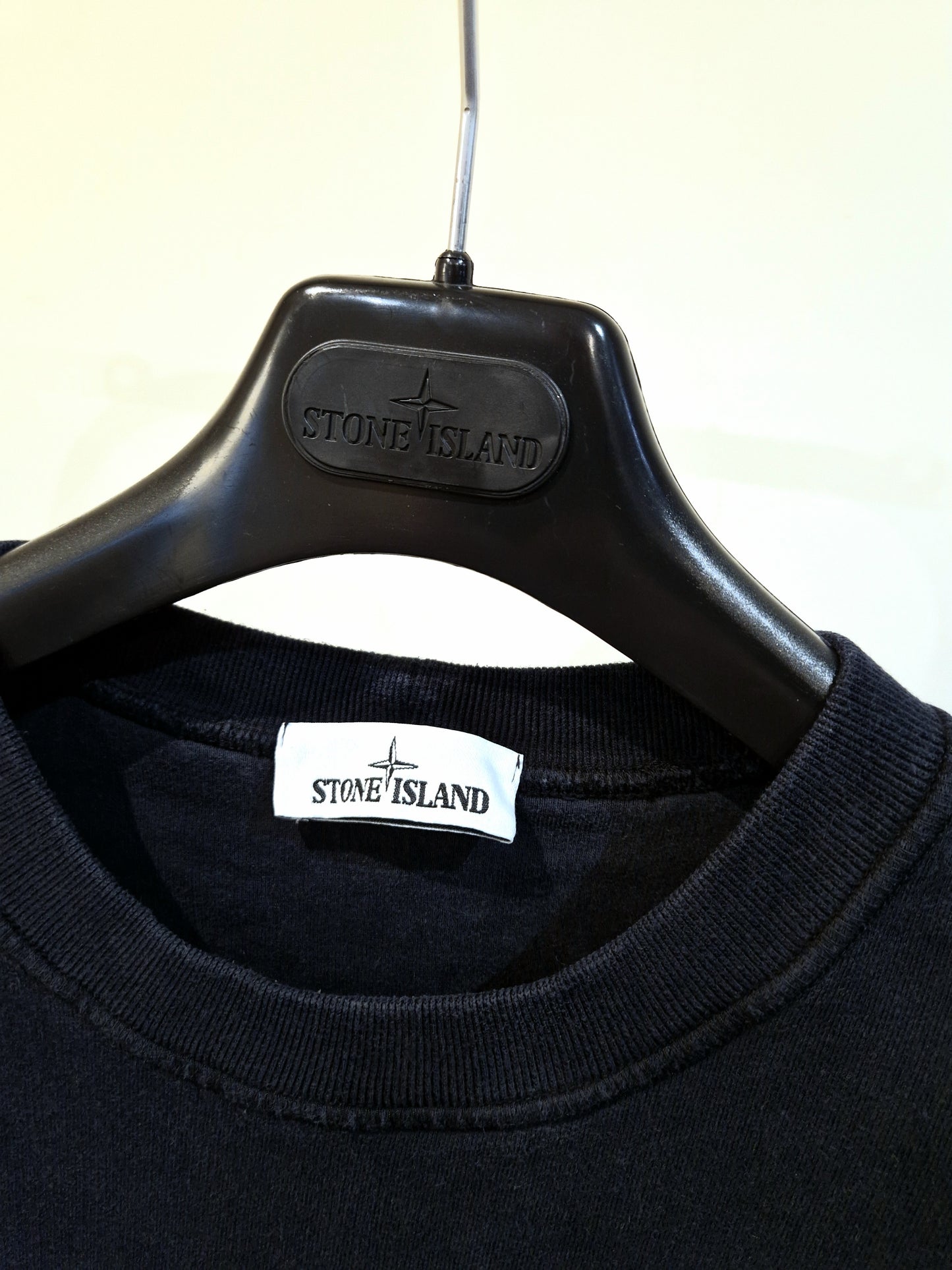 Stone Island Crewneck Dyed Sweatshirt - Navy Blue