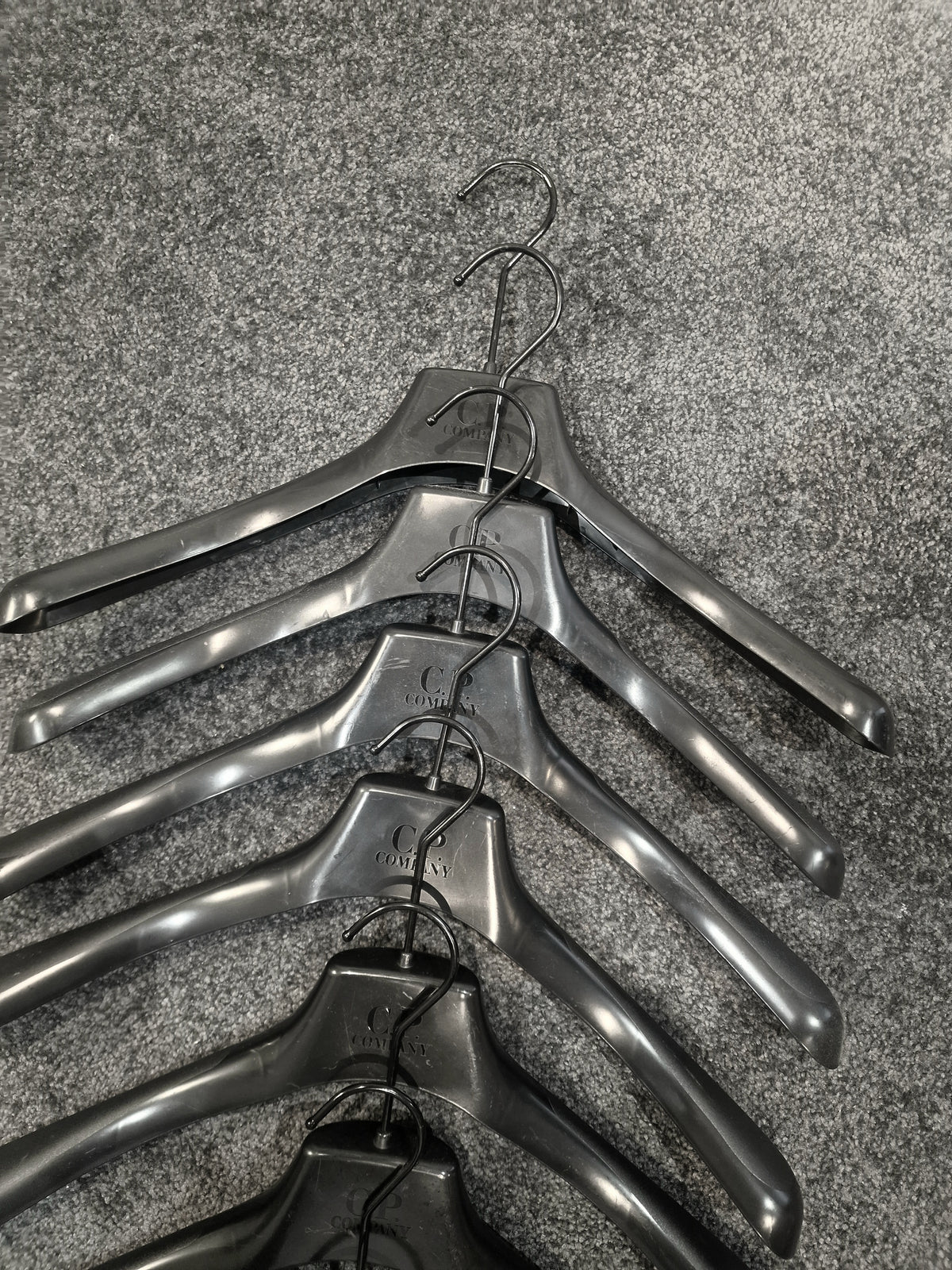 10x C.P. Company Hangers - Black