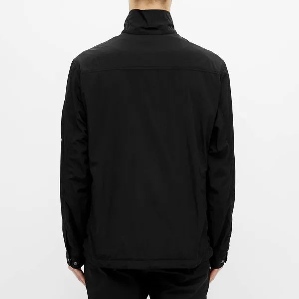 C.P. Company Nylon Popover Overshirt - Black
