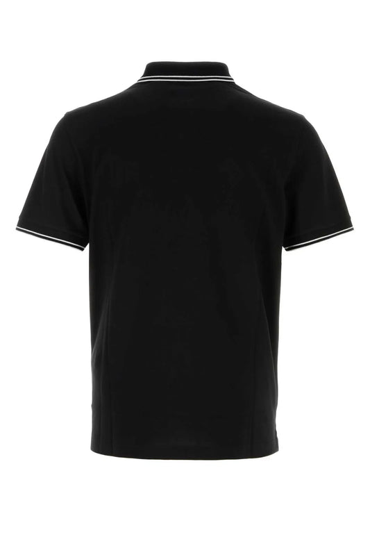 Stone Island Pique Polo Shirt - Black