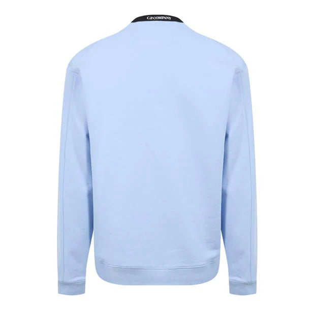 C.P. Company Diagonal Raised Sweatshirt - Cerulean