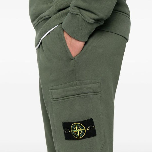 Stone Island Fleece Joggers - Khaki