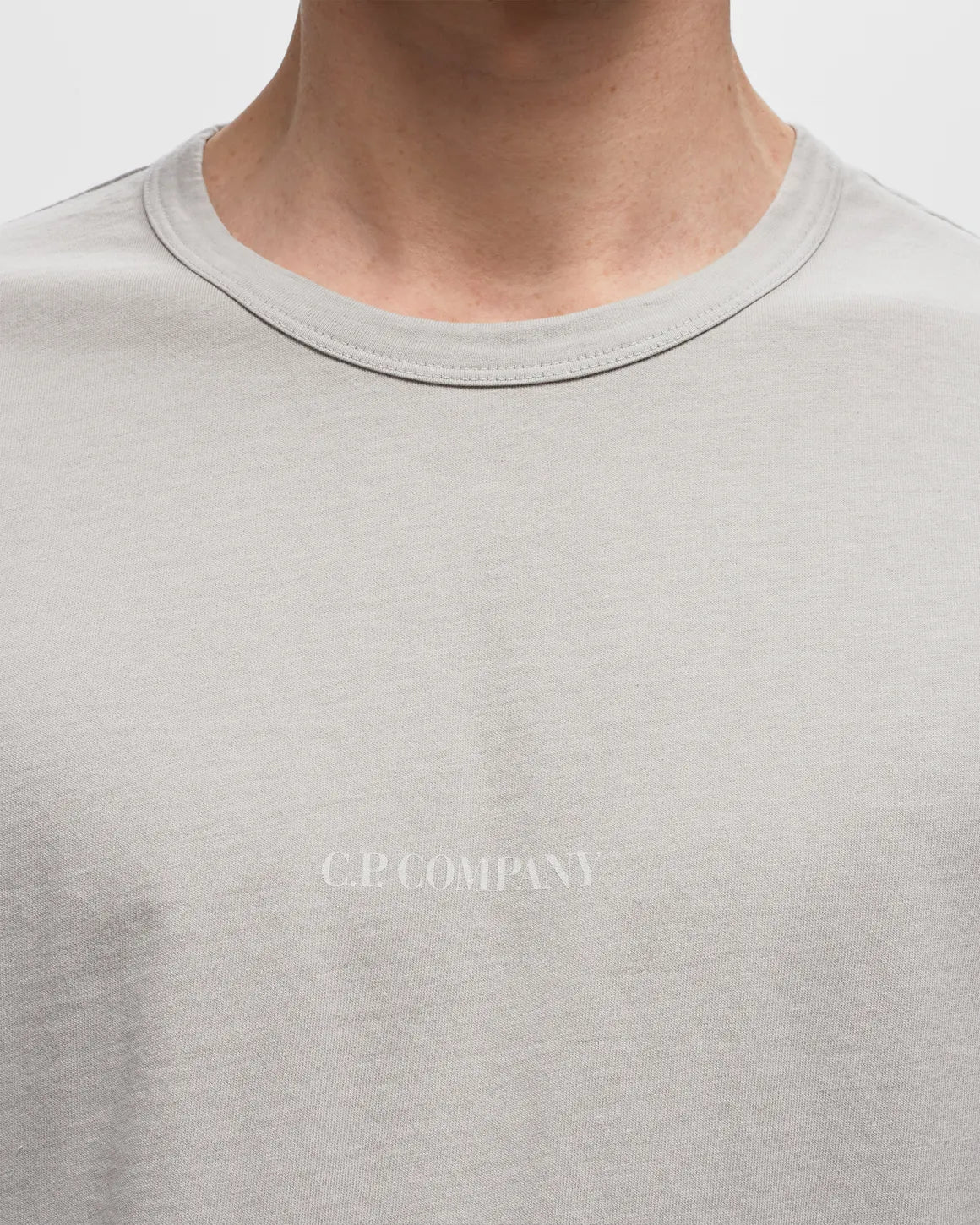 C.P. Company Jersey Resist Dyed T-Shirt - Flint Grey