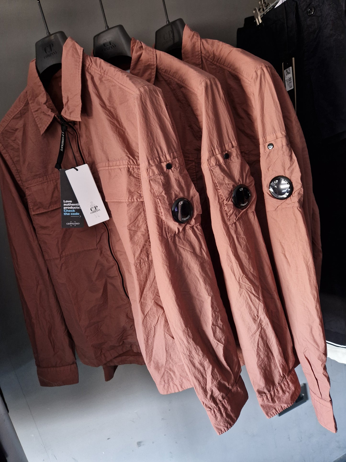 C.P. Company Taylon L Chrome Overshirt - Cedar Wood