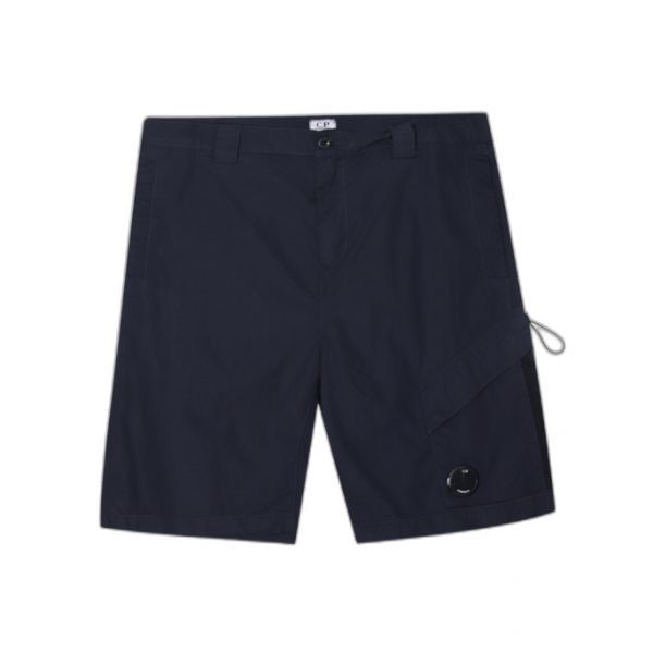 C.P. Company Flatt Nylon Cargo Shorts - Navy Blue