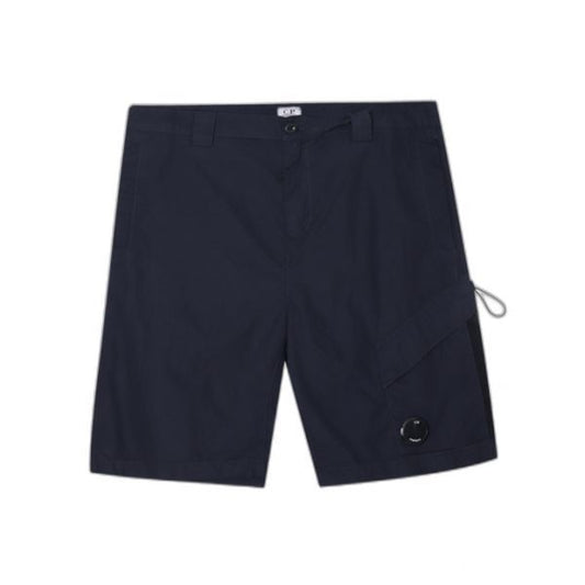 C.P. Company Flatt Nylon Cargo Shorts - Navy Blue