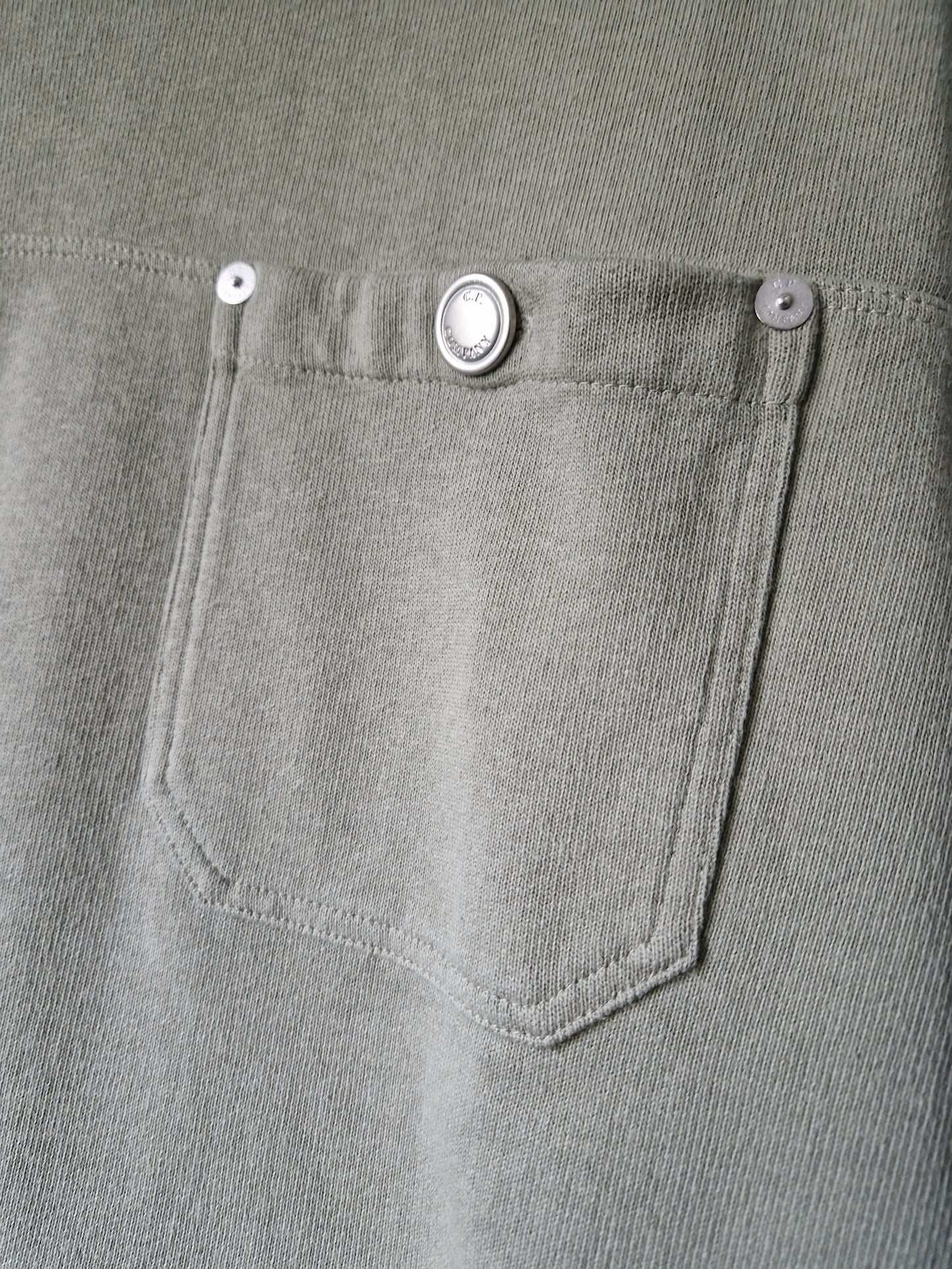 C.P. Company Pocket Fleece Sweatshirt - Sage