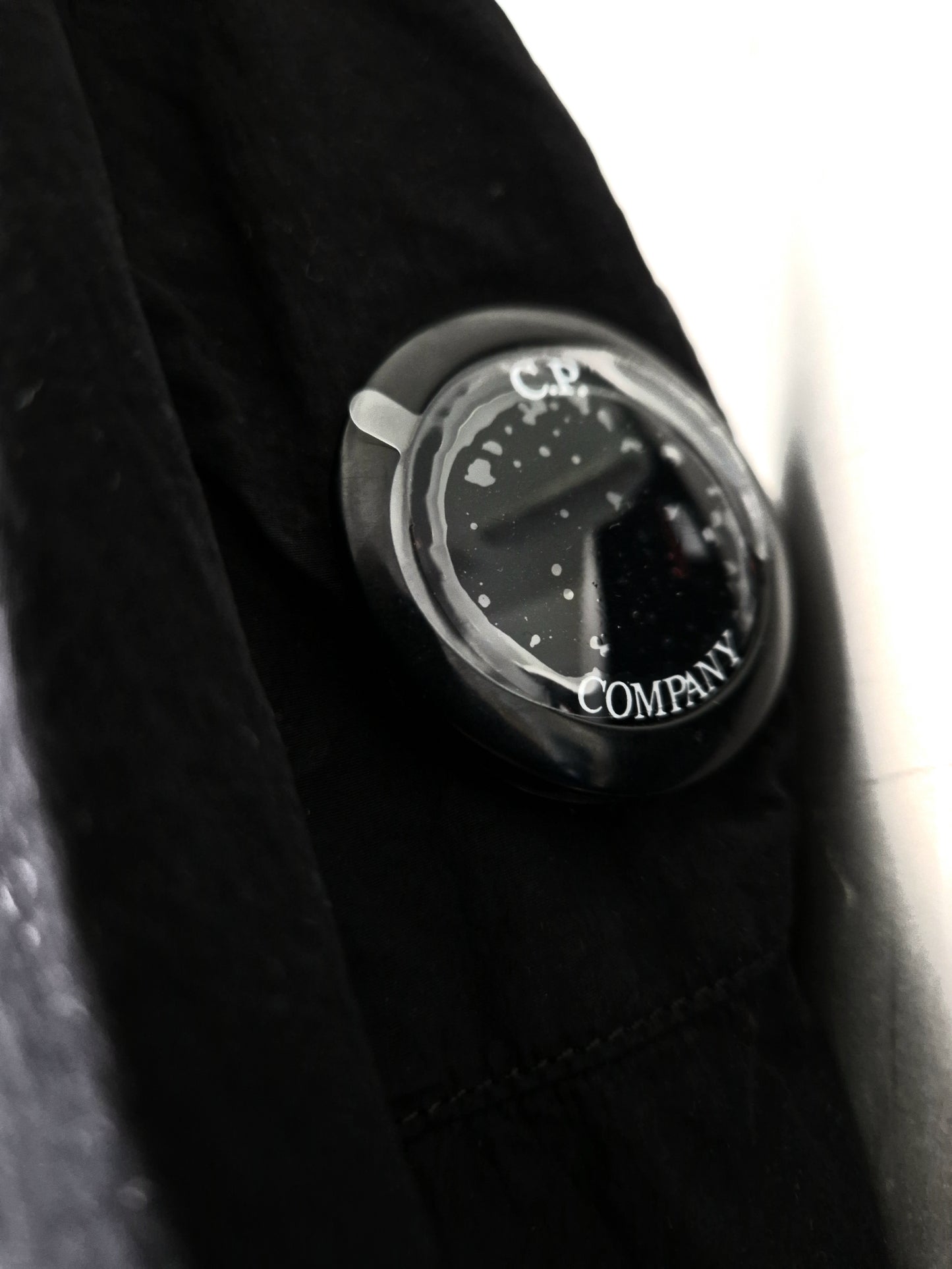 C.P. Company Flatt Nylon Overshirt - Black