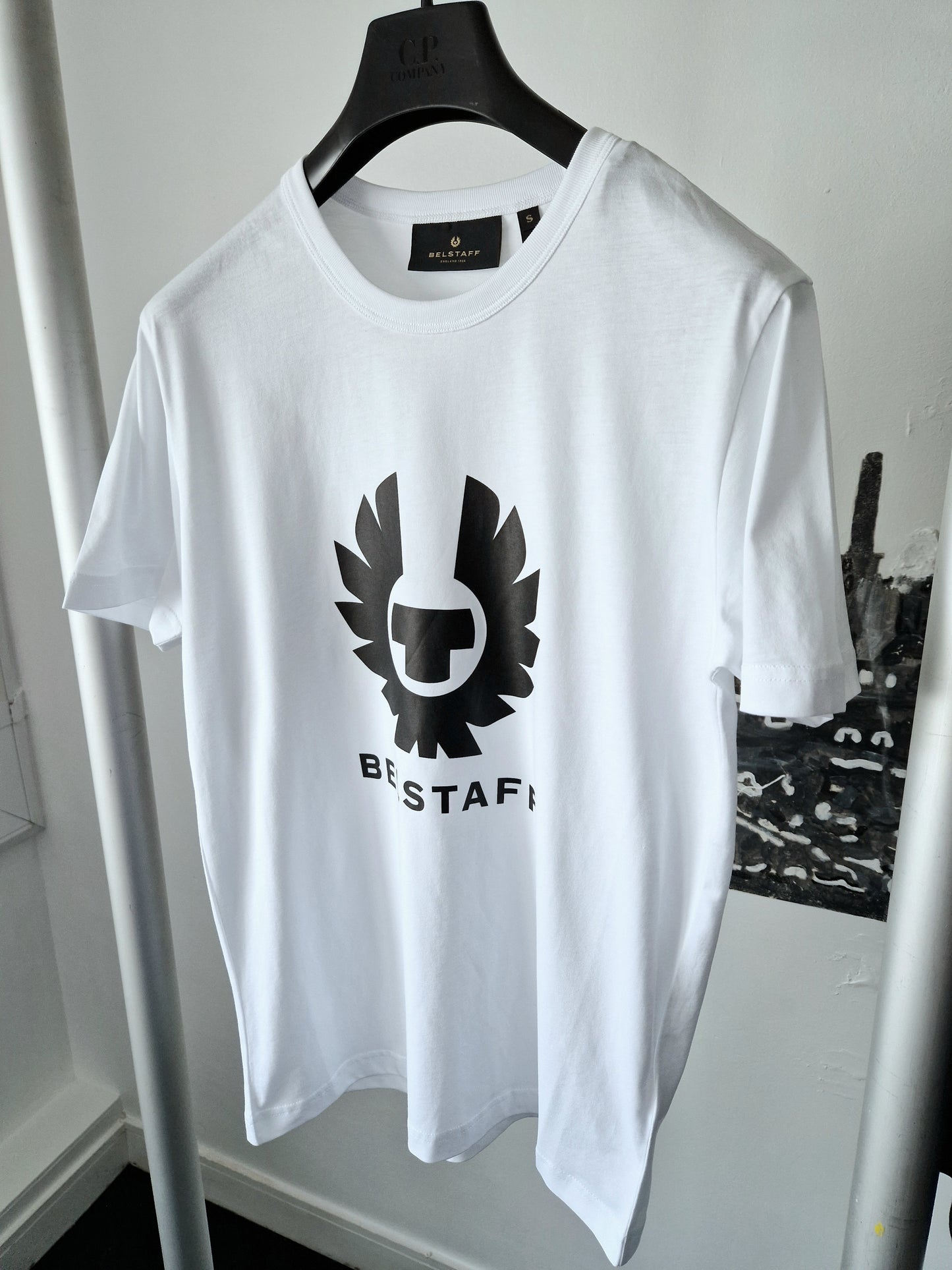 Belstaff Large Logo T-Shirt - White
