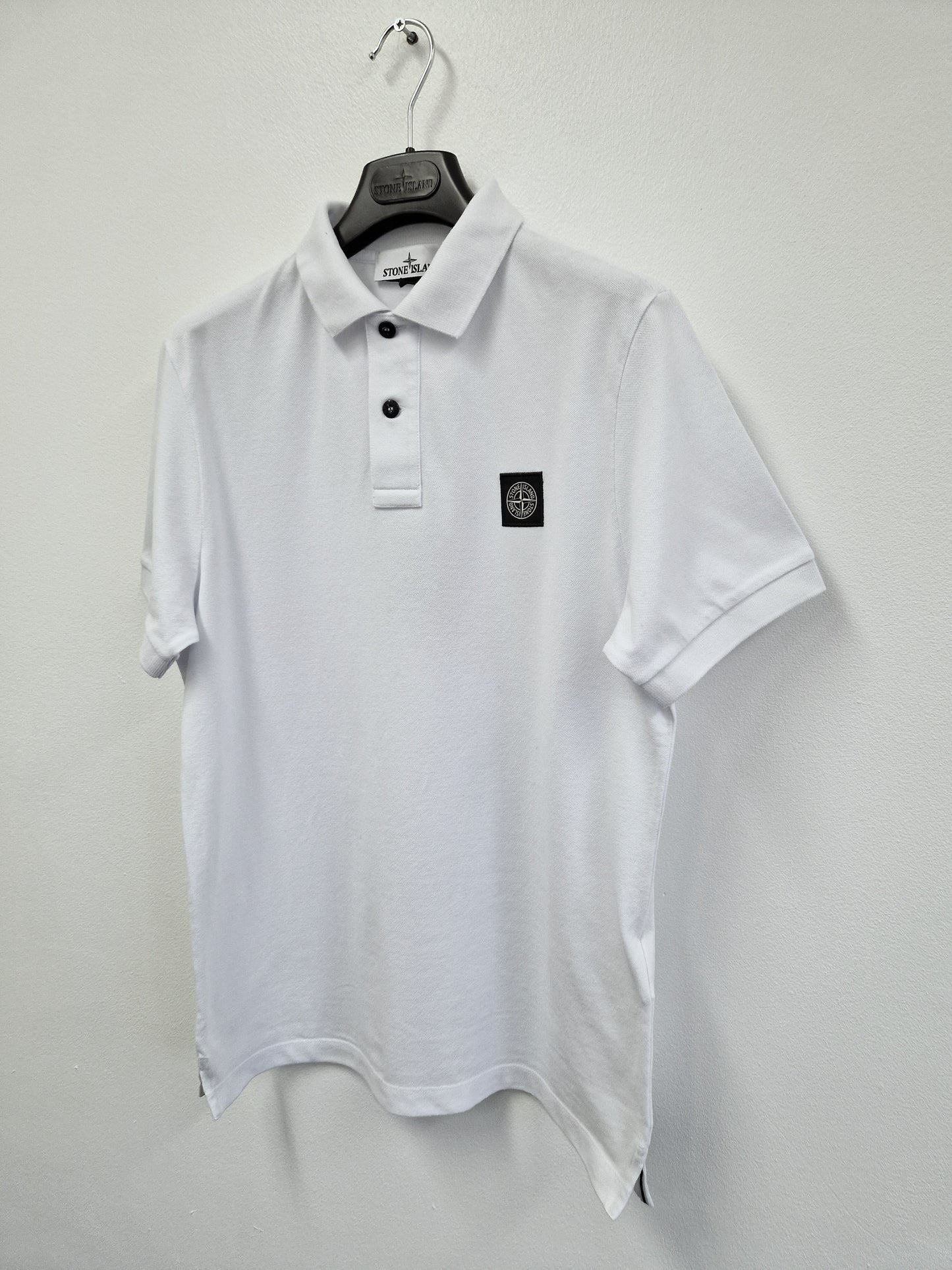 Stone Island Slim Fit Polo Shirt - White