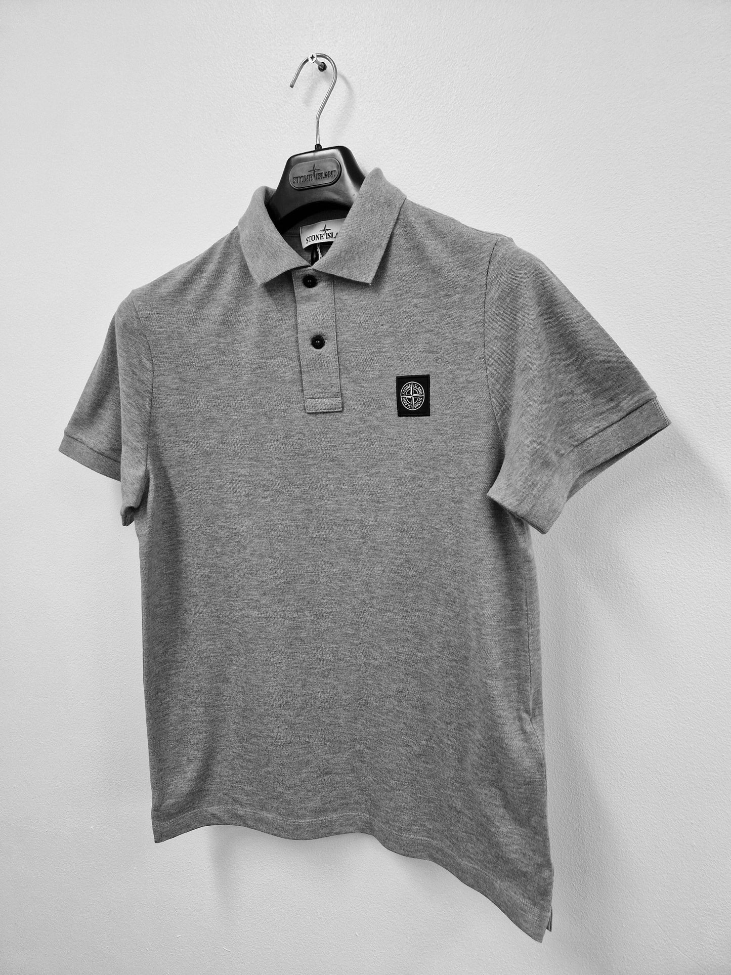 Stone Island Slim Fit Polo Shirt - Grey