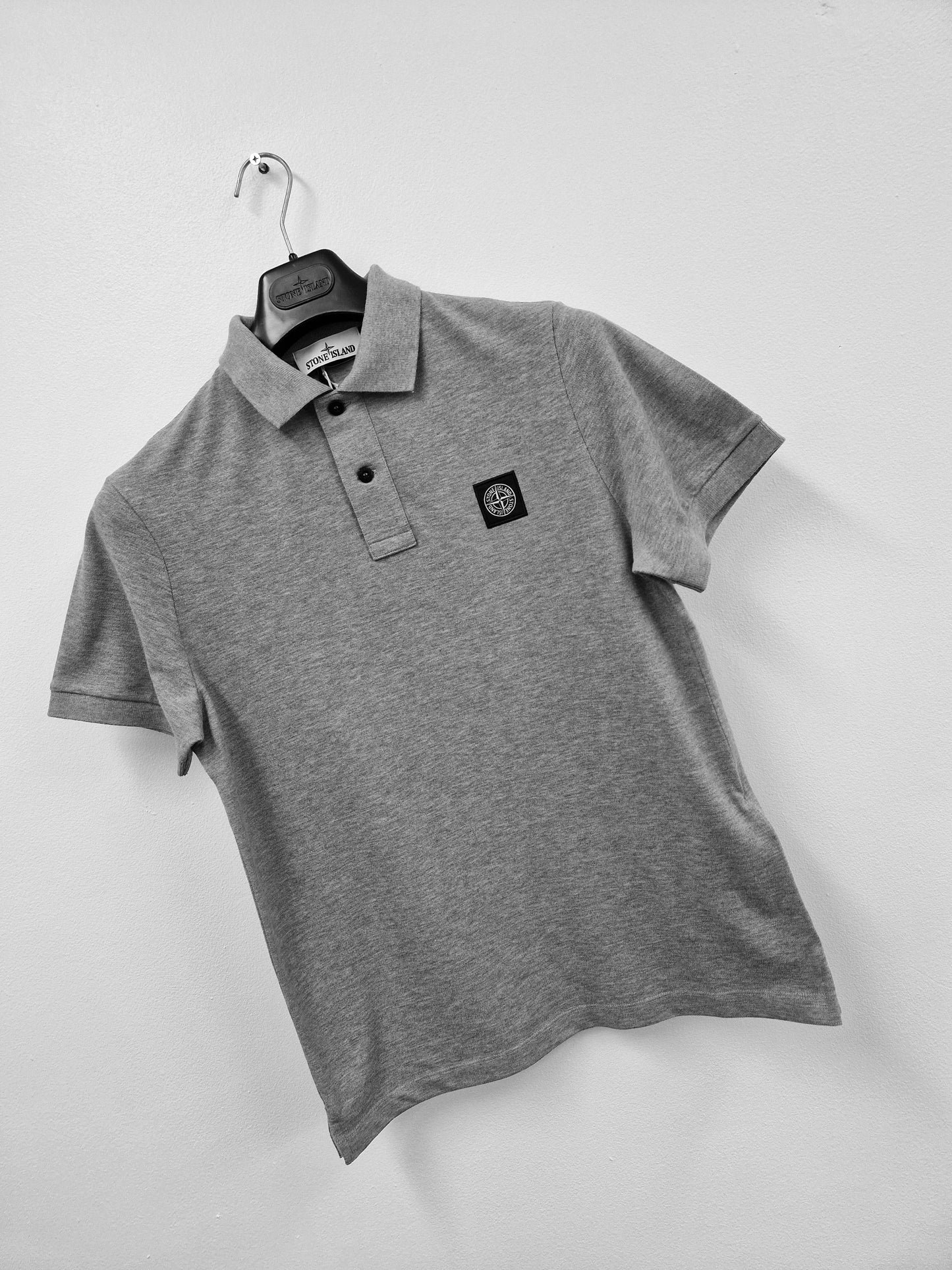 Stone Island Slim Fit Polo Shirt - Grey