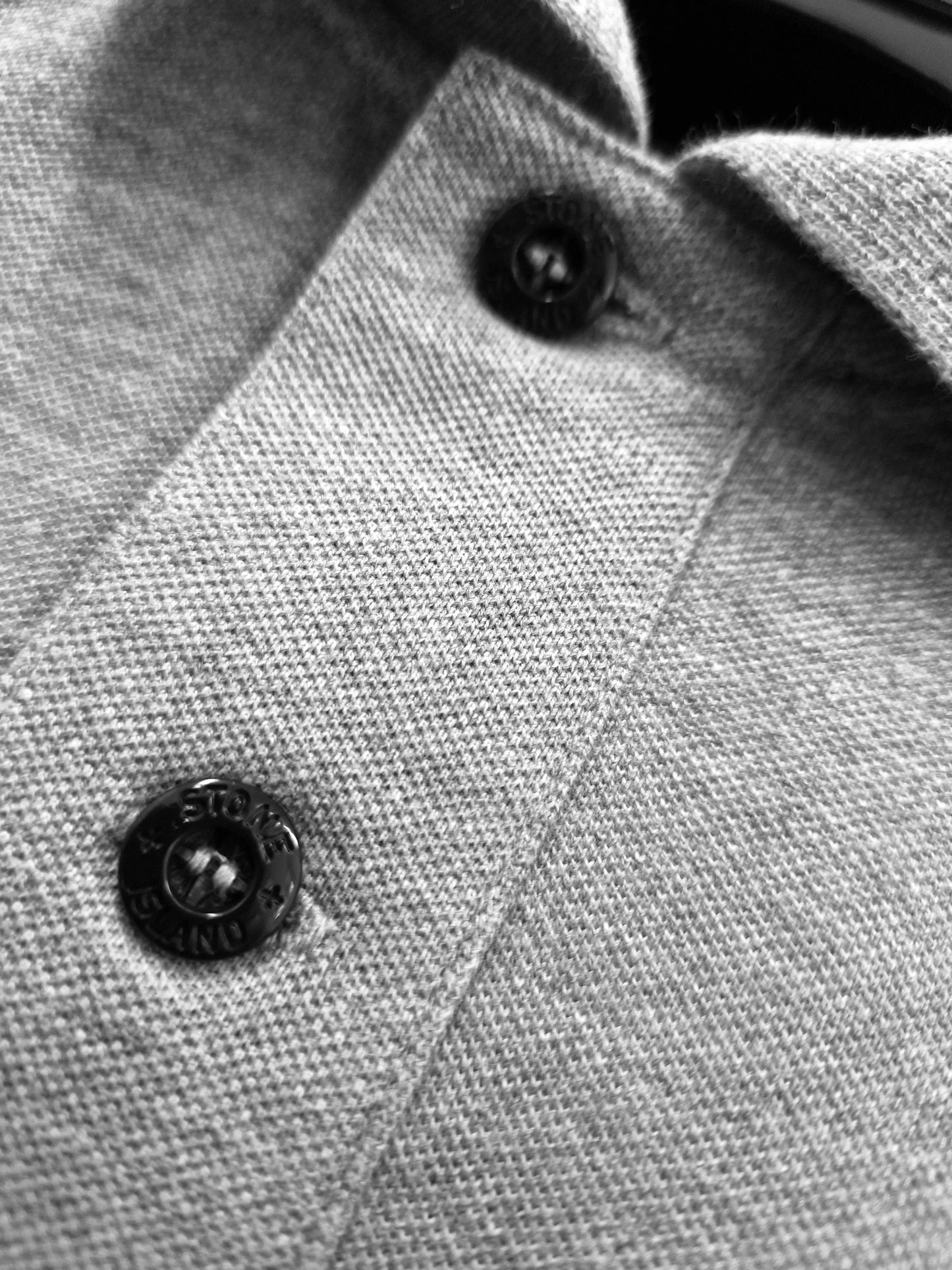 Stone Island Slim Fit Polo Shirt - Grey