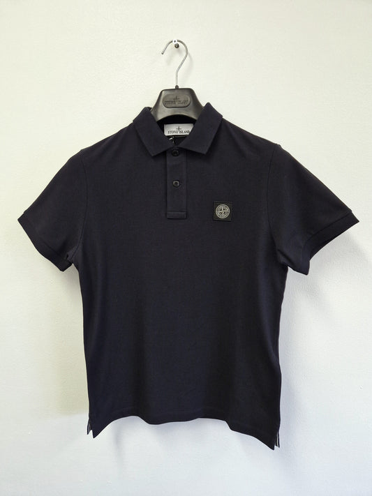 Stone Island Slim Fit Polo Shirt - Navy Blue