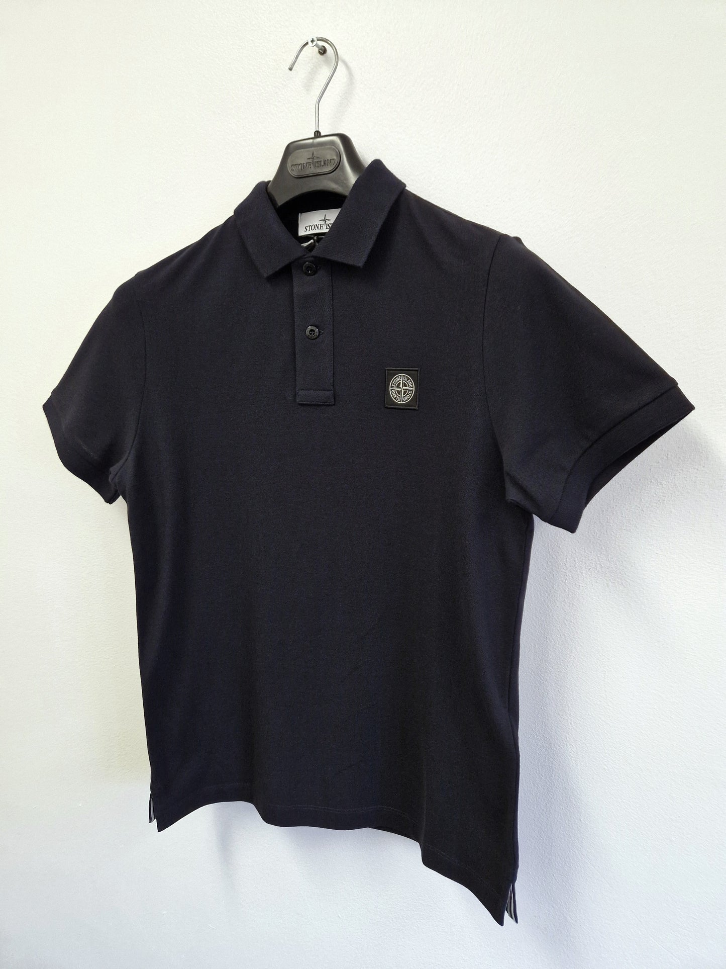 Stone Island Slim Fit Polo Shirt - Navy Blue