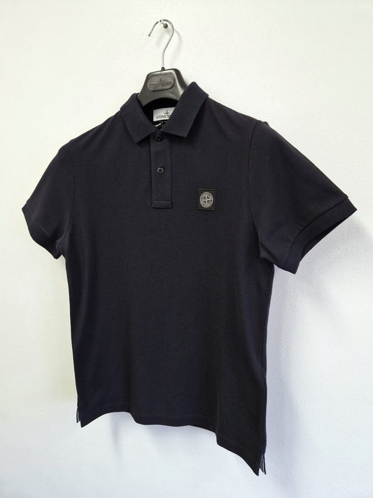 Stone Island Slim Fit Polo Shirt - Navy Blue