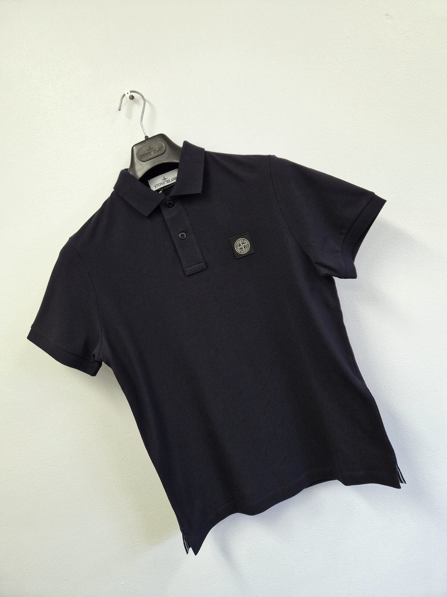 Stone Island Slim Fit Polo Shirt - Navy Blue