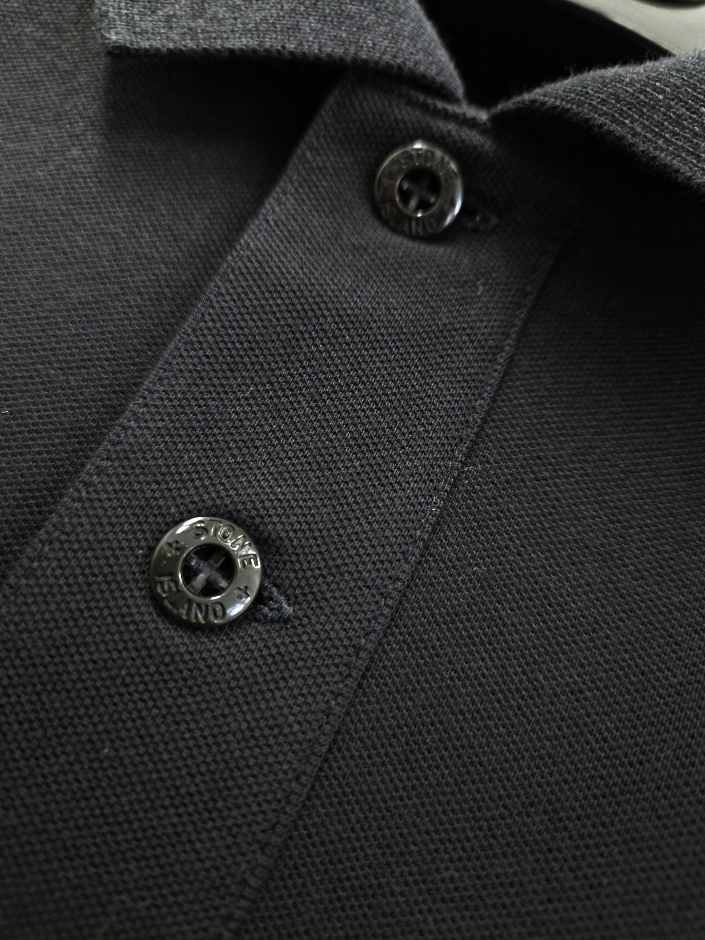 Stone Island Slim Fit Polo Shirt - Navy Blue