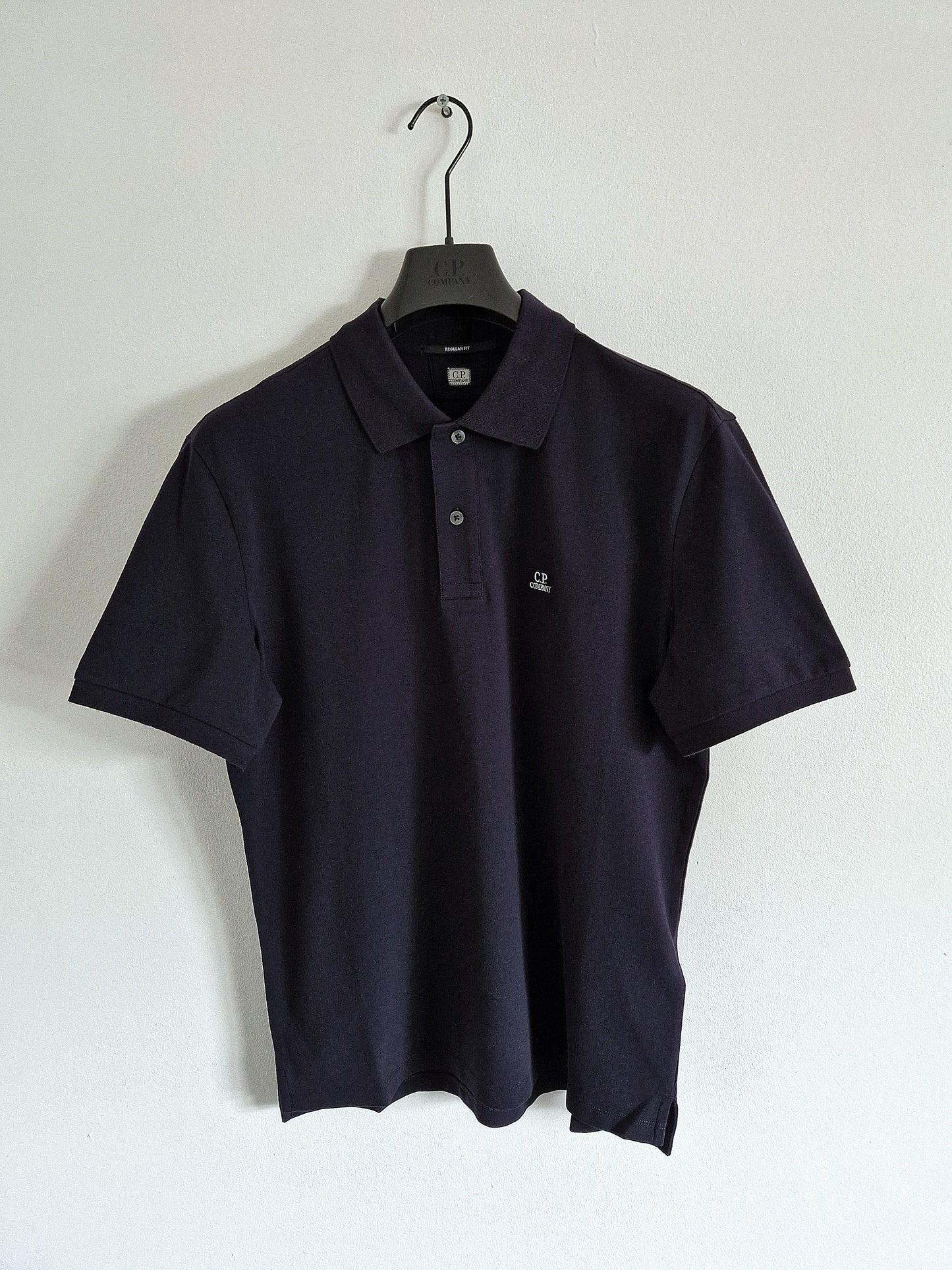 C.P. Company Stretch Piquet Polo Shirt - Total Eclipse