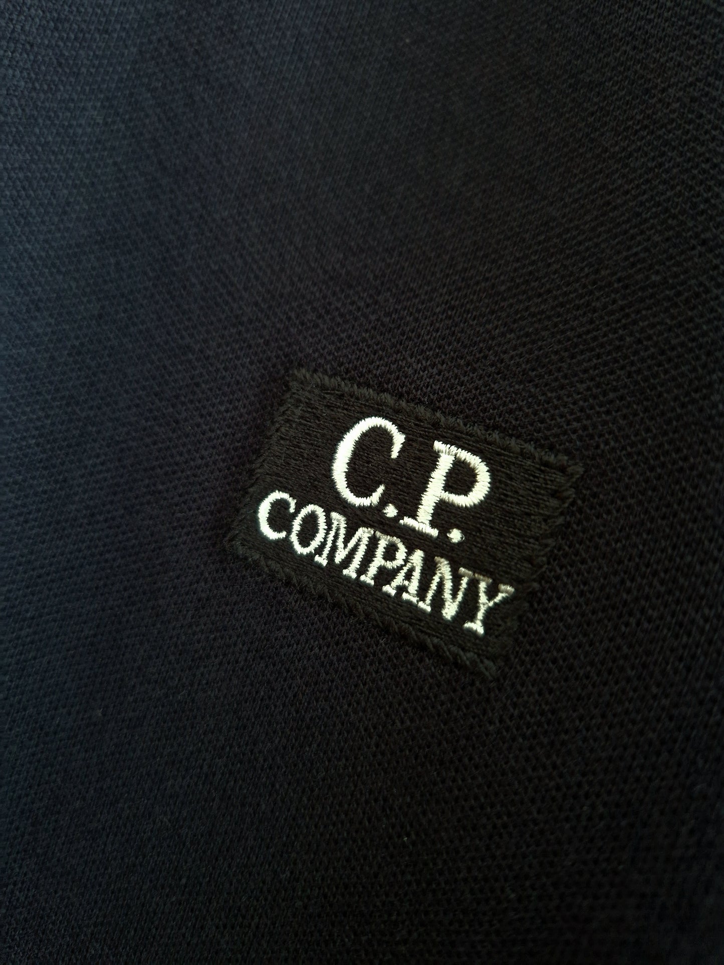 C.P. Company Stretch Piquet Polo Shirt - Total Eclipse