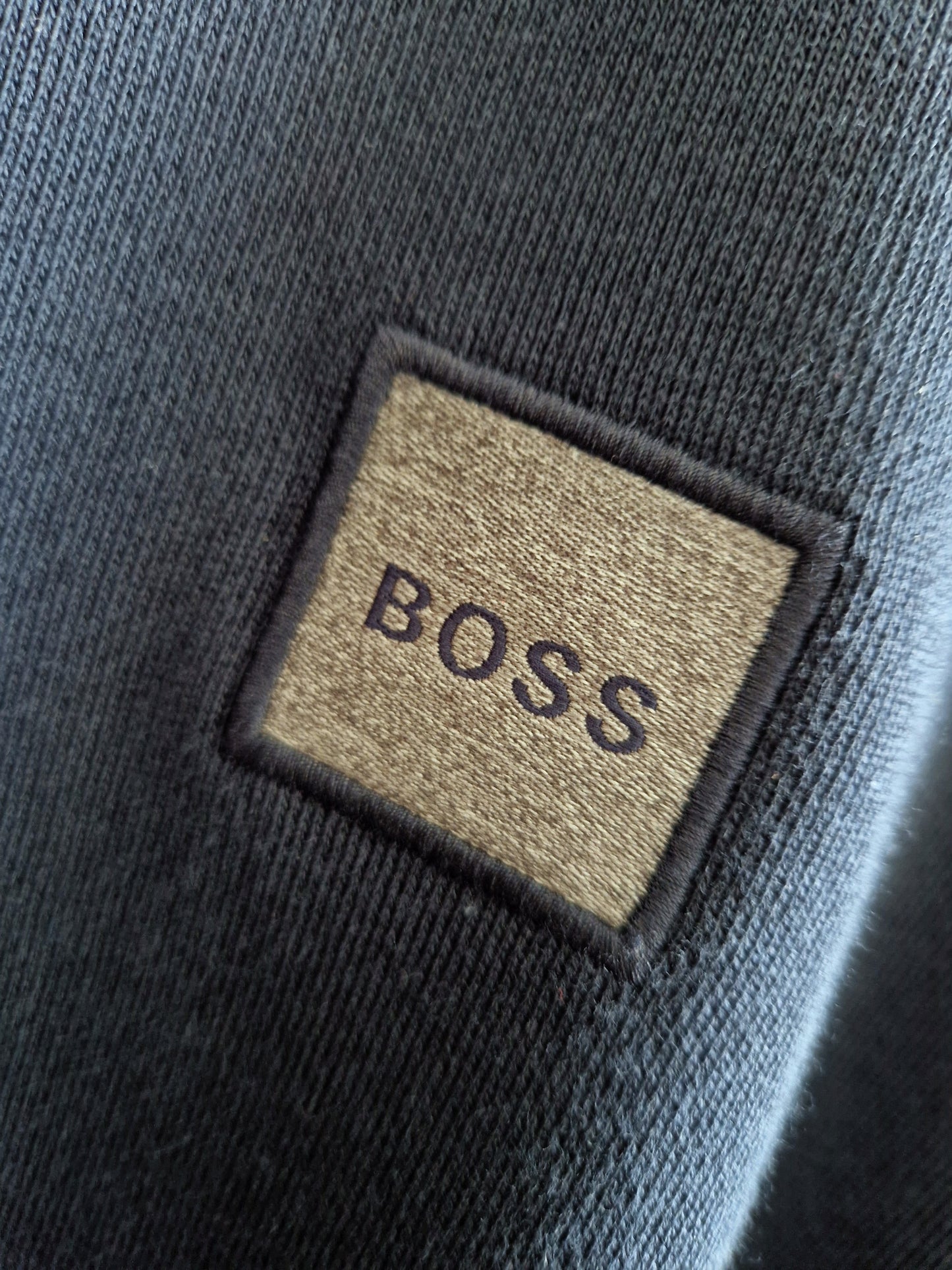 Hugo Boss Zestart Zip Sweatshirt - Navy Blue