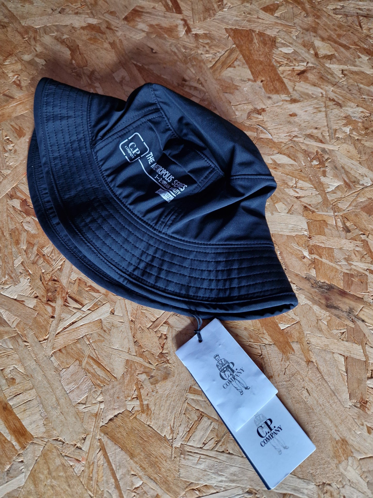 C.P. Company Metropolis Series Bucket Hat - Navy Blue