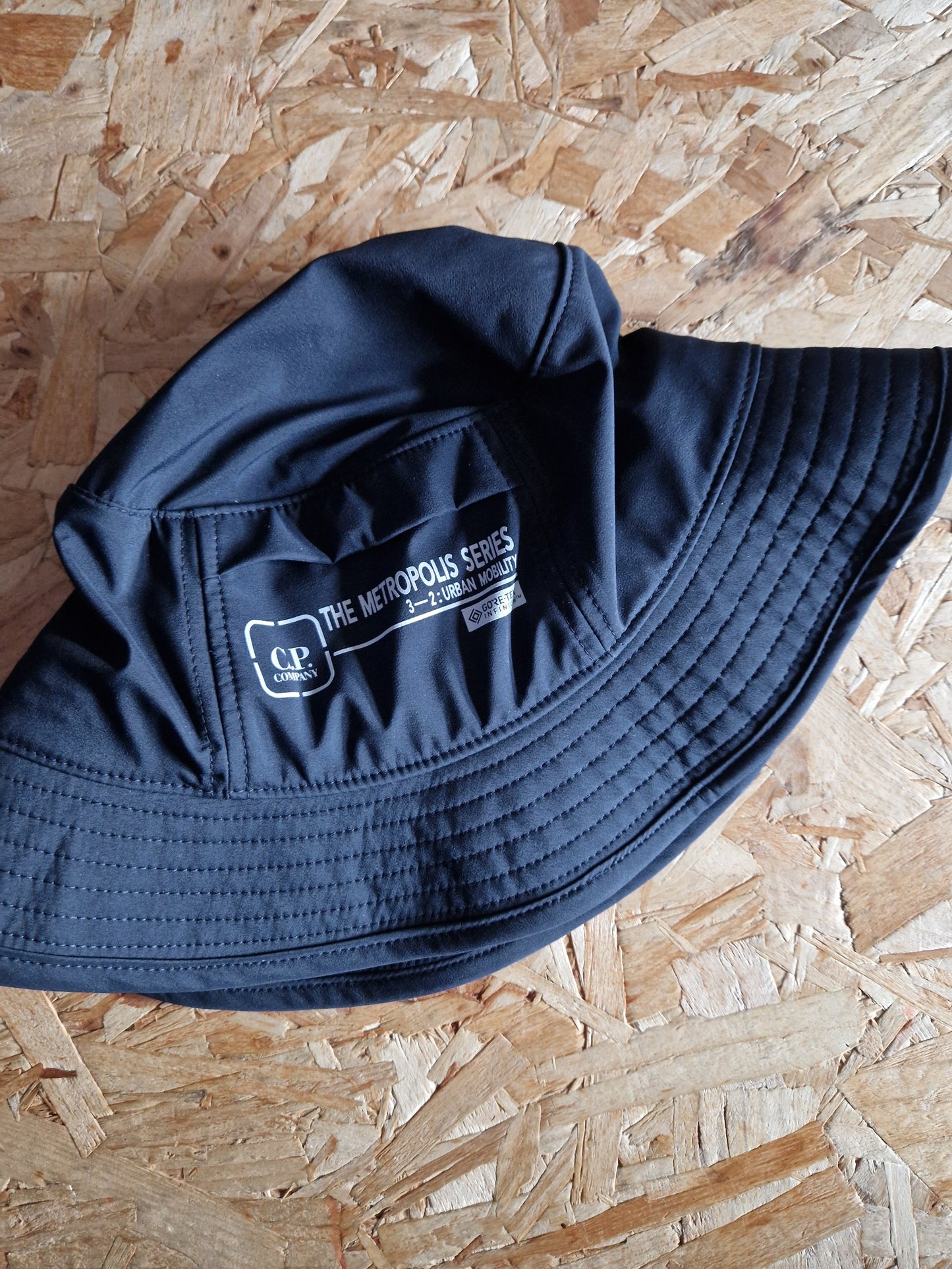 C.P. Company Metropolis Series Bucket Hat - Navy Blue