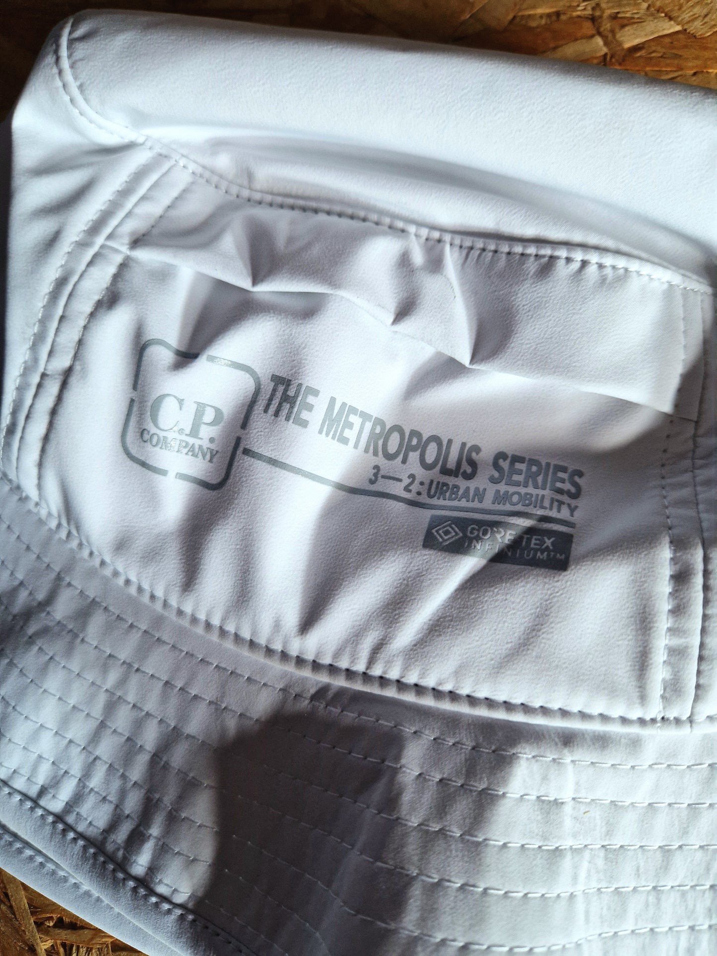 C.P. Company Metropolis Series Bucket Hat - White