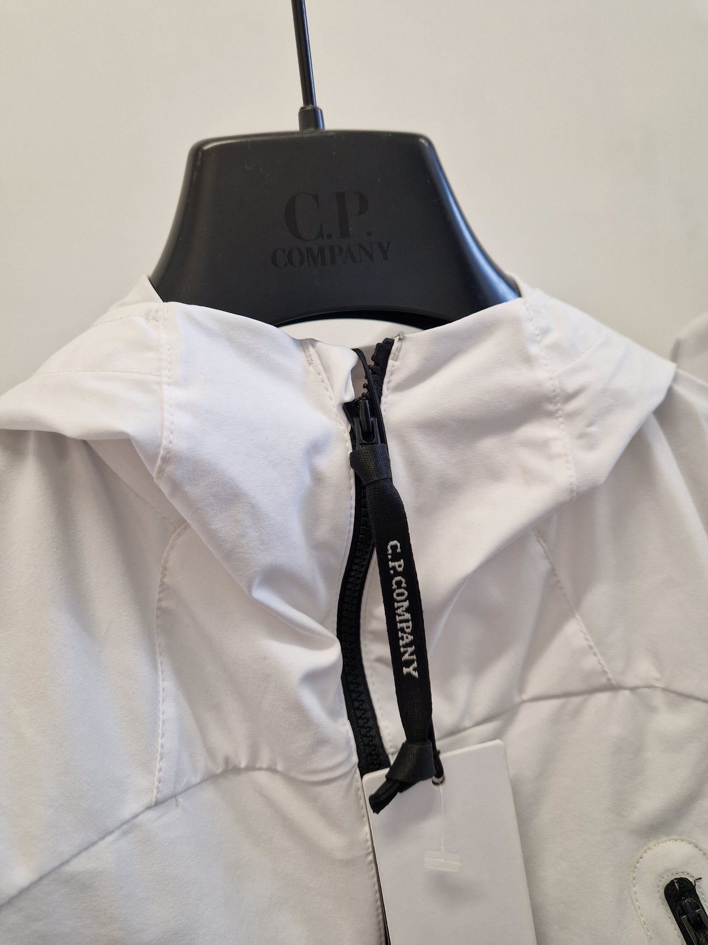 C.P. Company Junior Pro-Tek Hooded Jacket - White