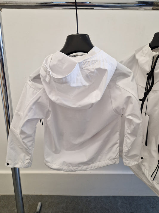 C.P. Company Junior Pro-Tek Hooded Jacket - White