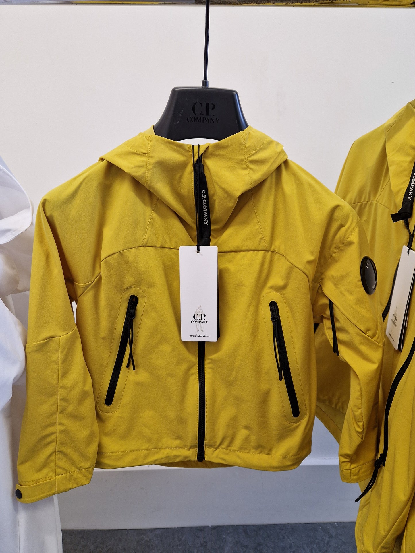 C.P. Company Junior Pro-Tek Hooded Jacket - Golden Nugget