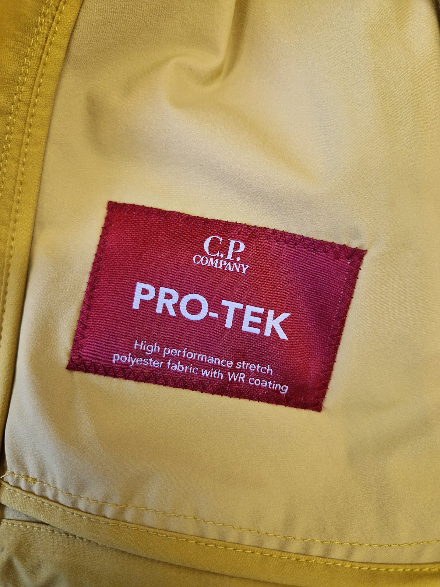 C.P. Company Junior Pro-Tek Hooded Jacket - Golden Nugget