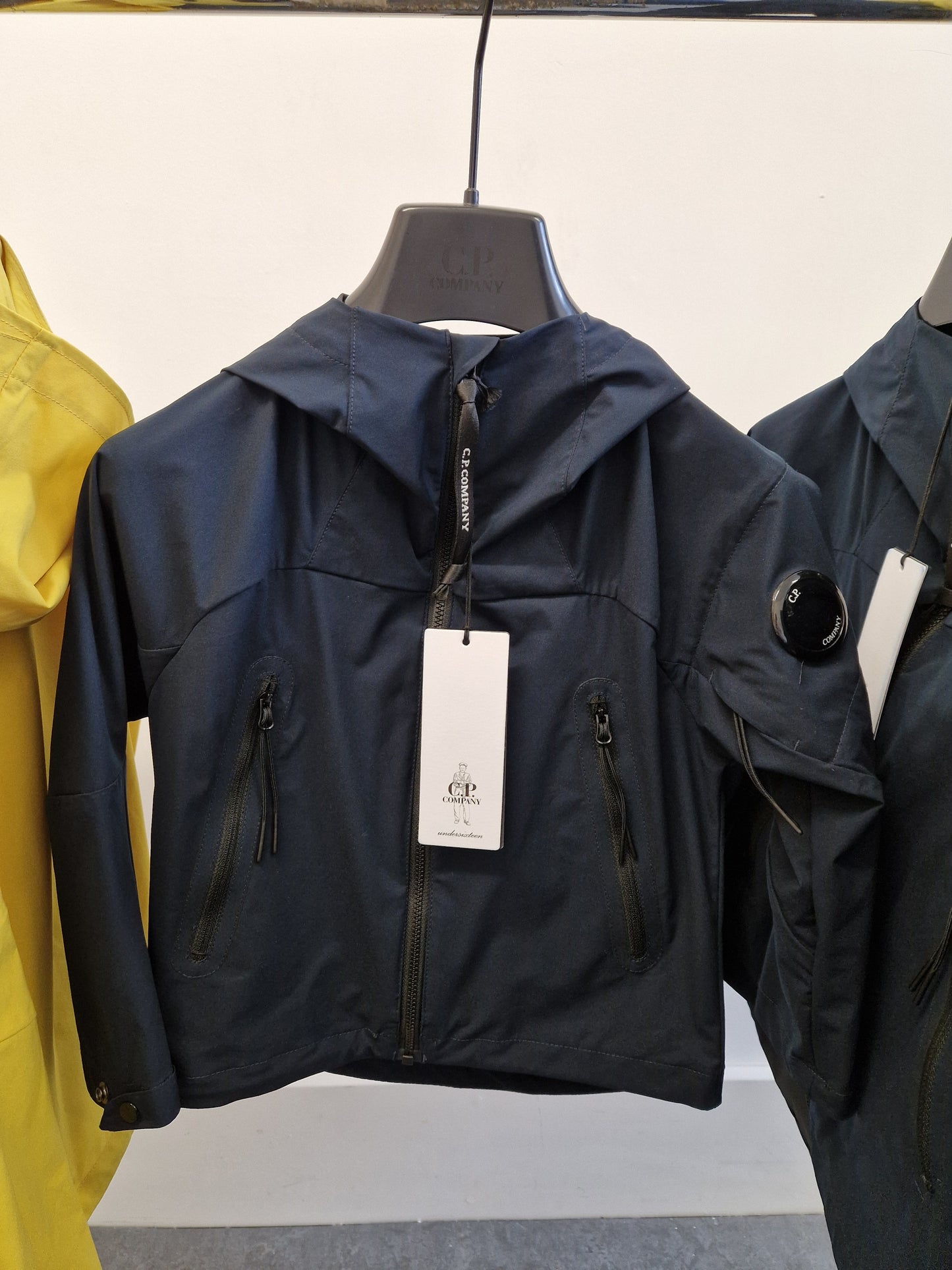 C.P. Company Junior Pro-Tek Hooded Jacket - Navy Blue