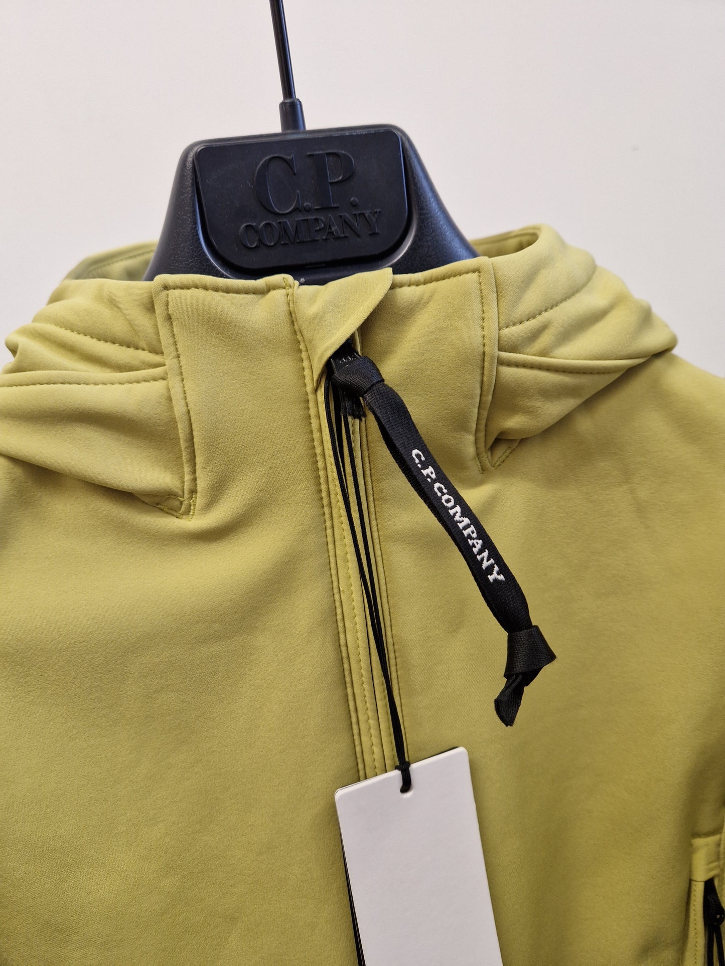 C.P. Company Junior Soft Shell Hooded Jacket - Golden Palm