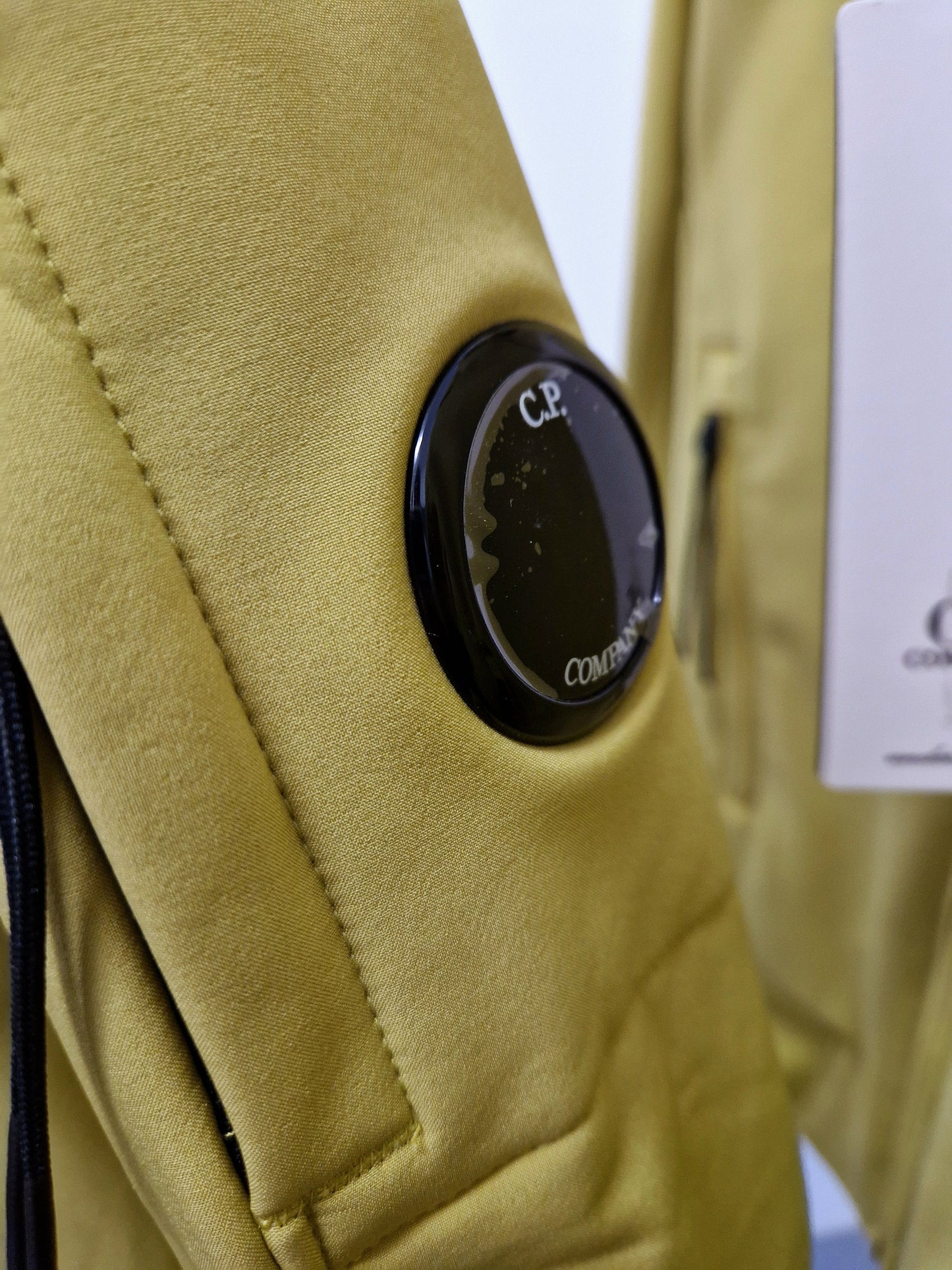 C.P. Company Junior Soft Shell Hooded Jacket - Golden Palm