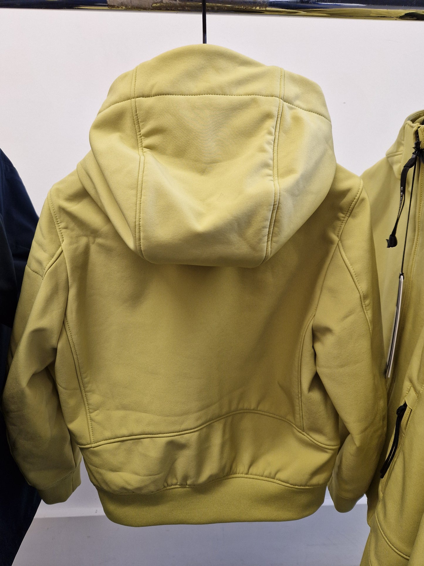 C.P. Company Junior Soft Shell Hooded Jacket - Golden Palm