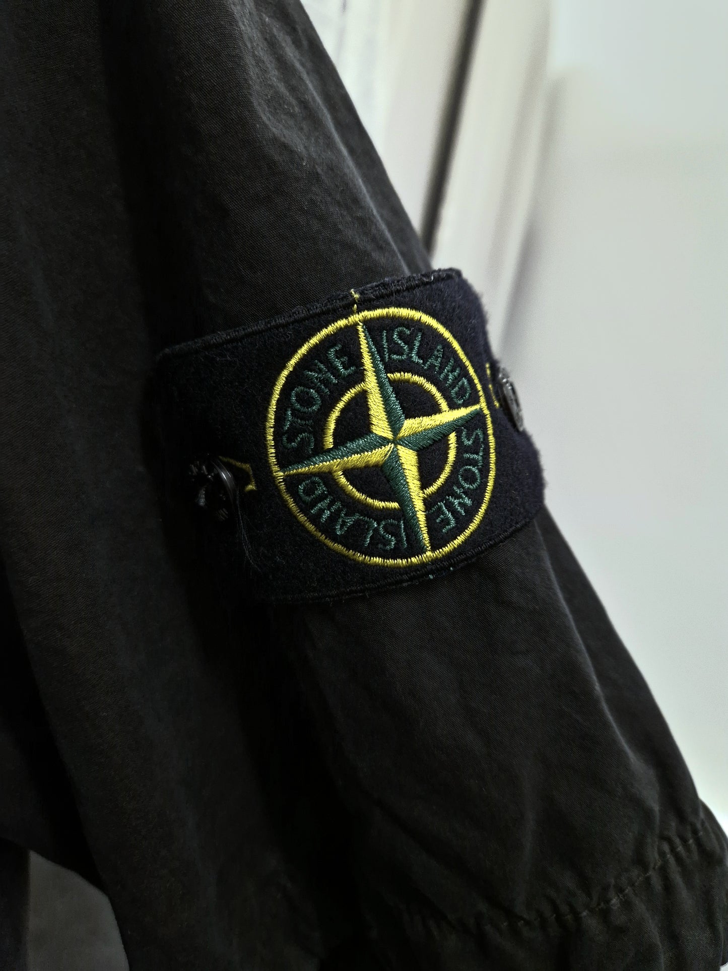 Stone Island Cotton Canvas Shirt - Black