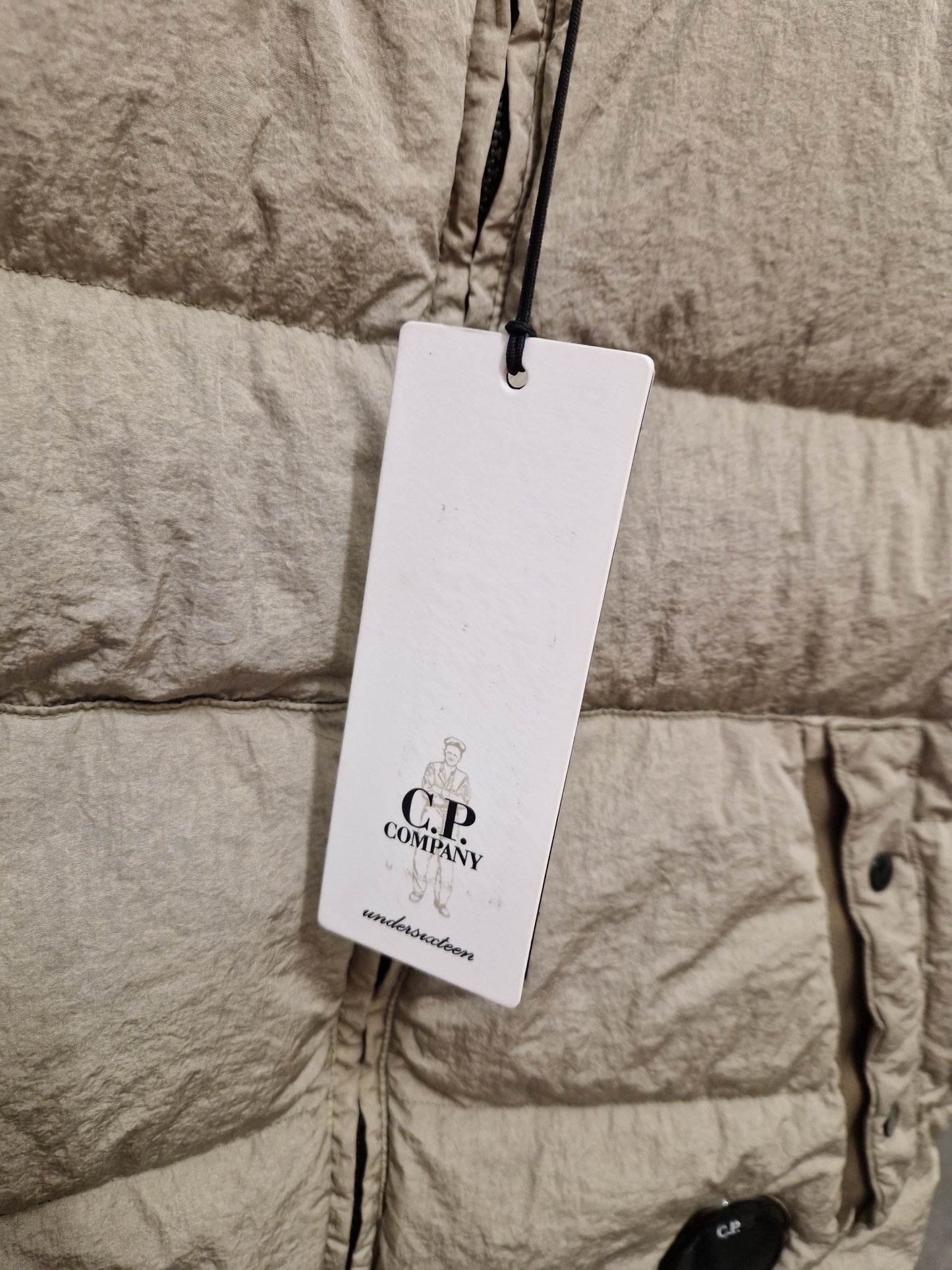 C.P. Company Junior Padded Gilet - Silver Sage