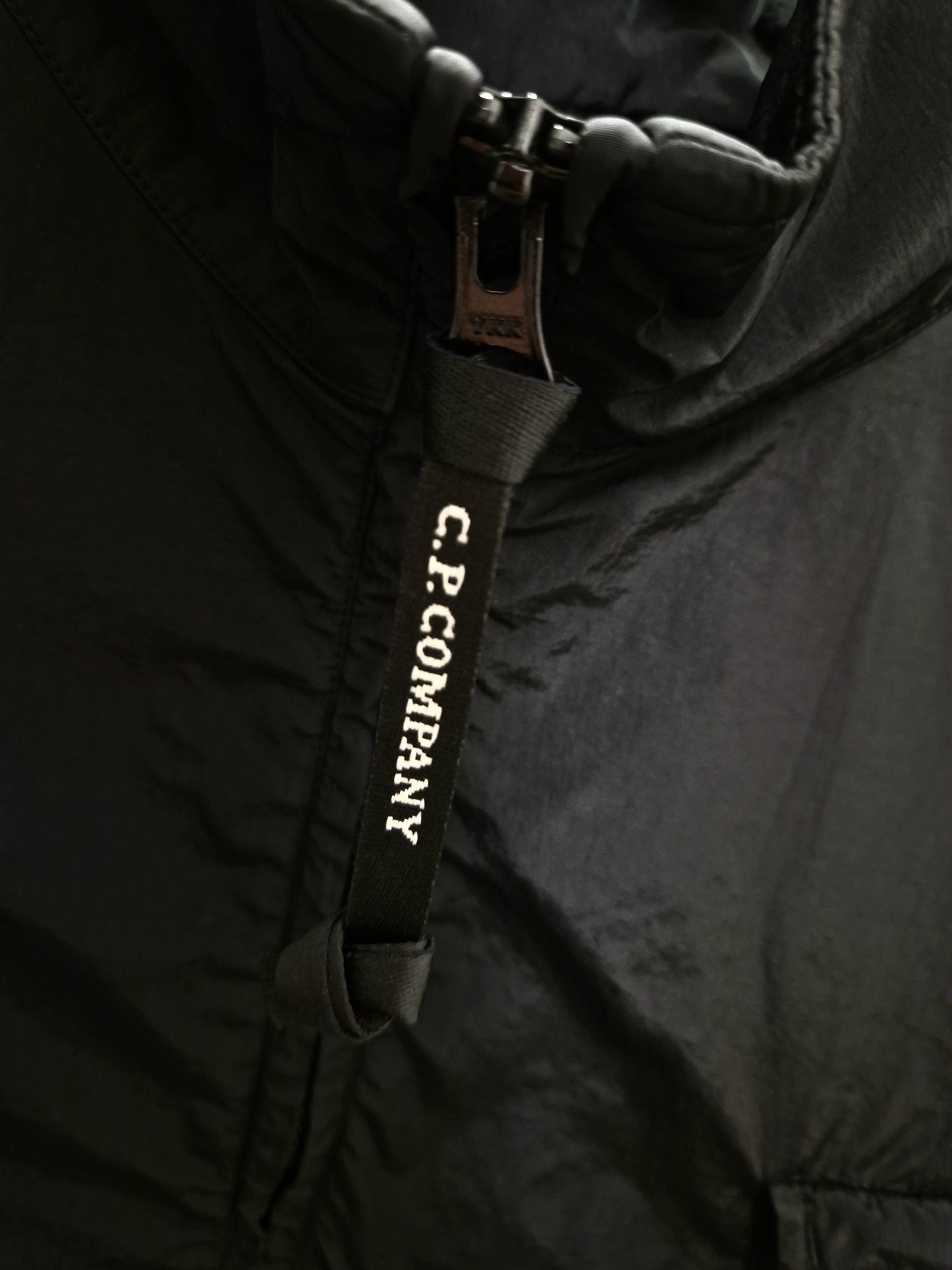 C.P. Company Nylon Popover Overshirt - Black