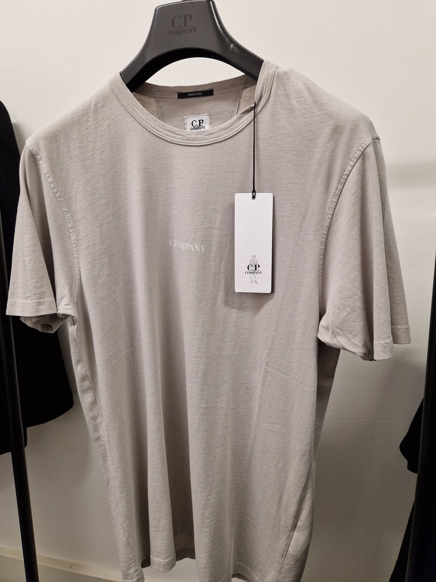 C.P. Company Jersey Resist Dyed T-Shirt - Flint Grey
