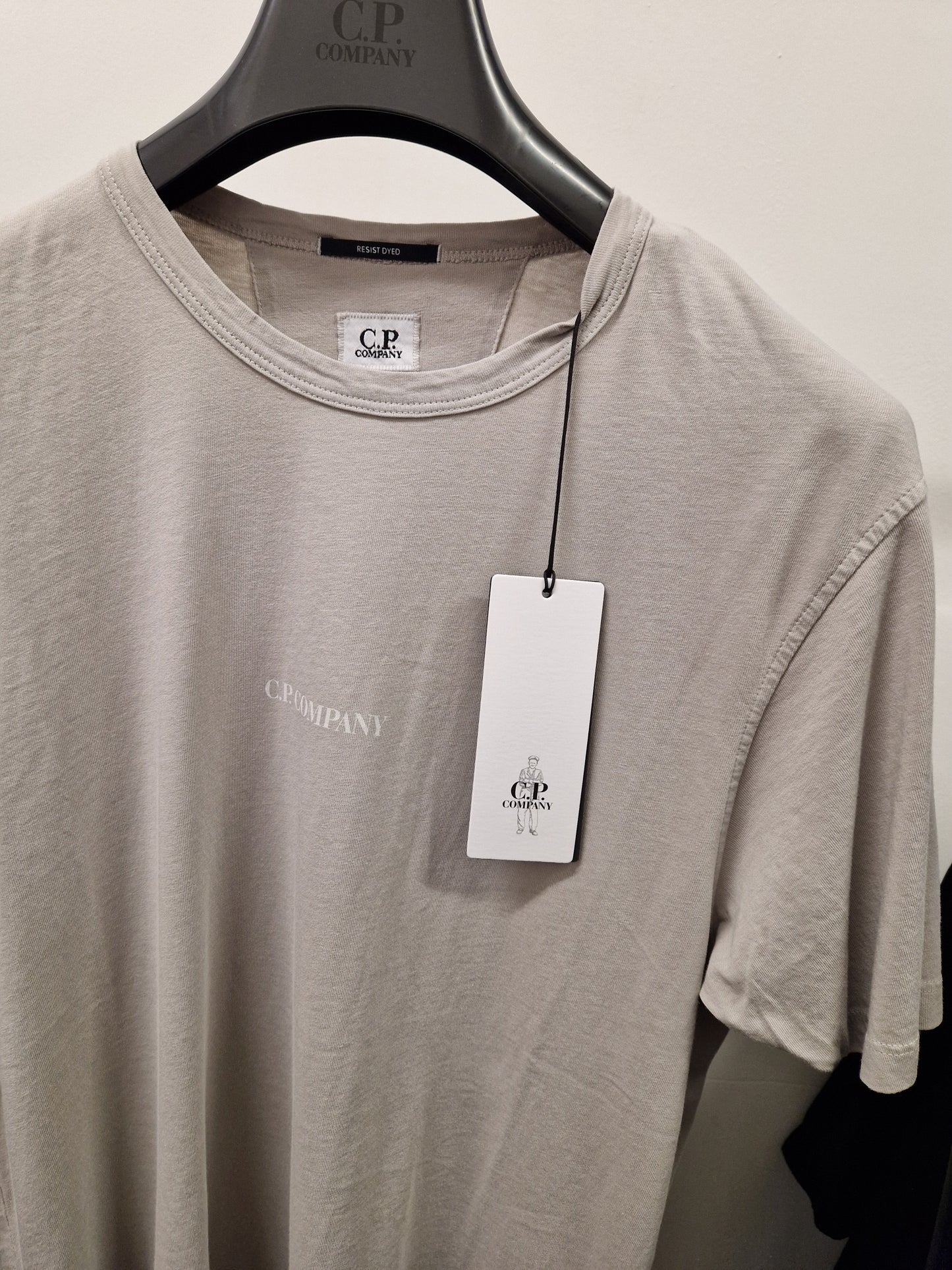 C.P. Company Jersey Resist Dyed T-Shirt - Flint Grey