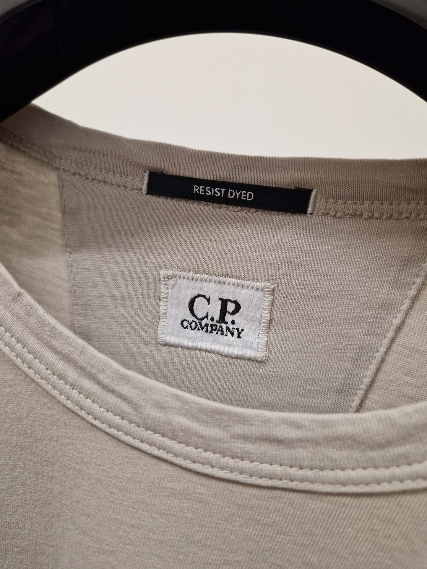 C.P. Company Jersey Resist Dyed T-Shirt - Flint Grey