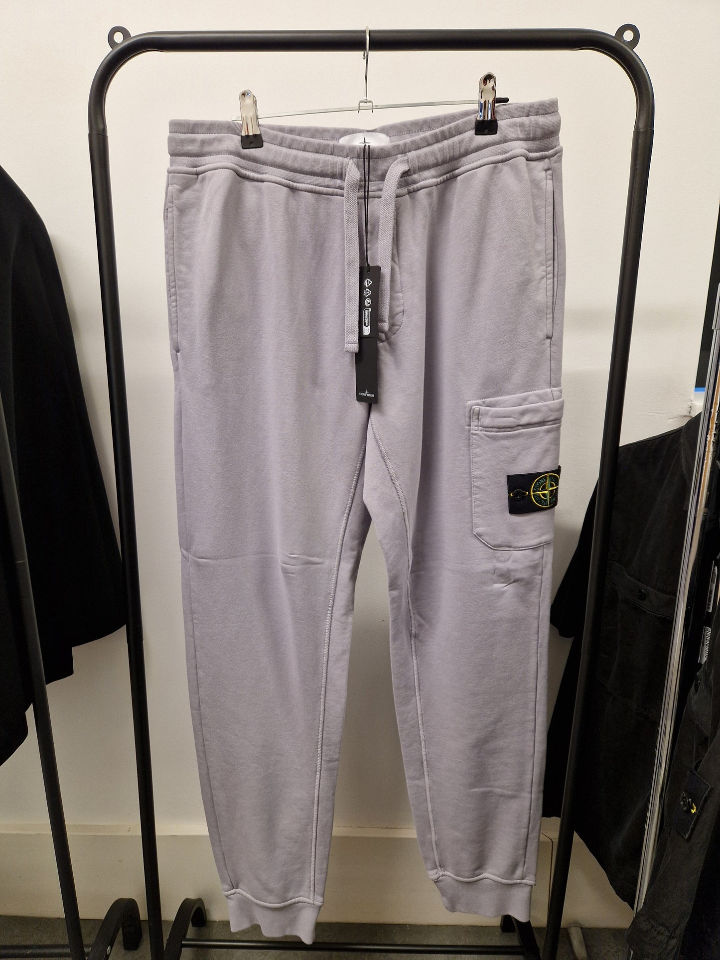 Stone Island Fleece Joggers - Grey